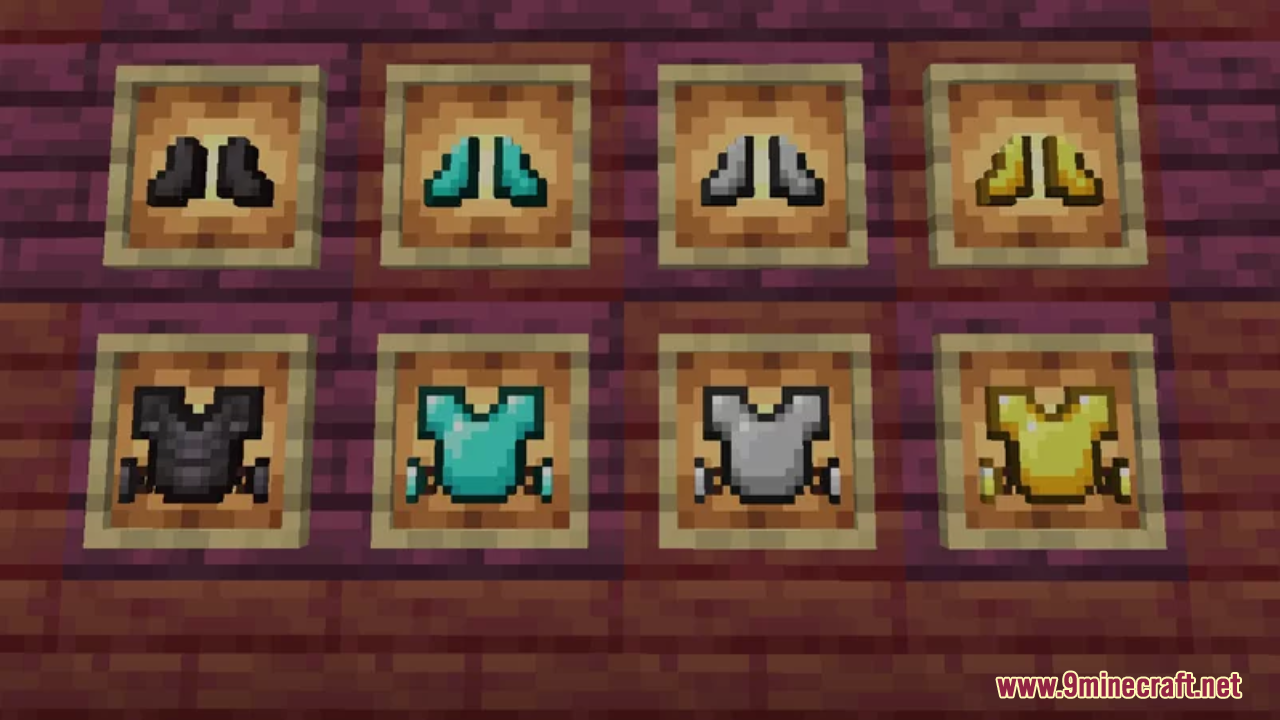 Revamped Armor Resource Pack (1.20.6, 1.20.1) - Texture Pack 3