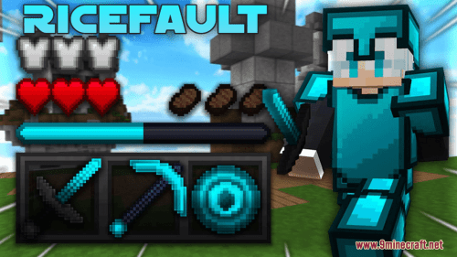 Ricefault Texture Pack (1.8.9) – Bedwars PvP Pack, FPS Boost Thumbnail