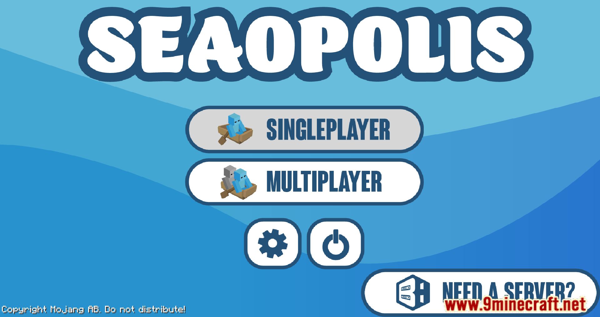 Seaopolis Modpack (1.16.5) - Survive In The Ocean 2