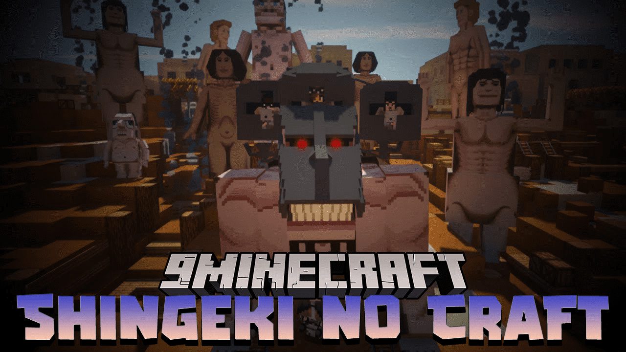 Shingeki No Craft Data Pack (1.19.3, 1.18.2) - Attack On Titan In Minecraft! 1