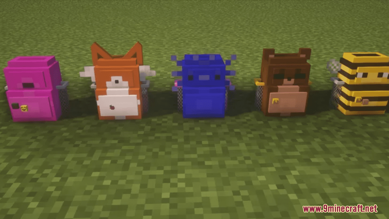 Shulker Box Backpacks Resource Pack (1.20.6, 1.20.1) - Texture Pack 14