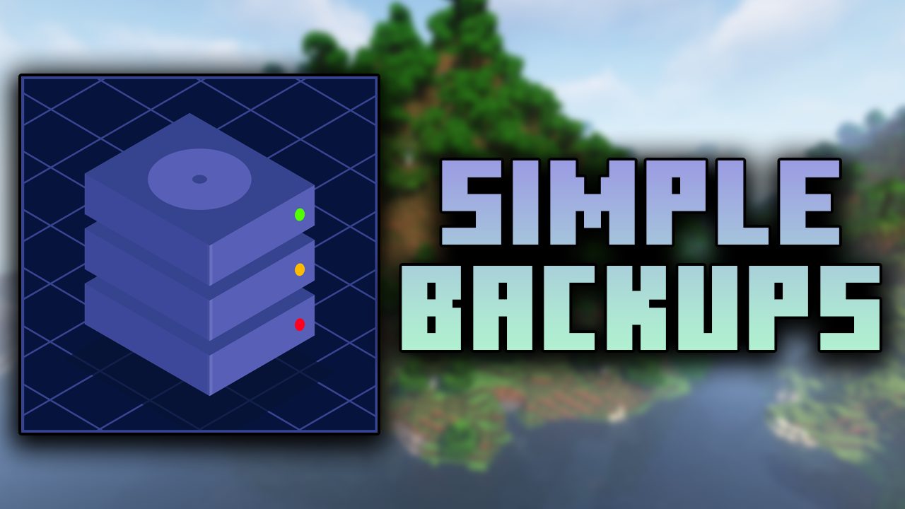 Simple Backups Mod (1.20.1, 1.19.4) – Backups Should Be Saved 1