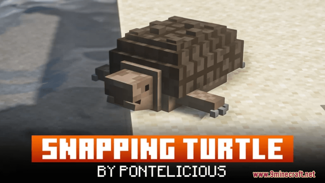 Snapping Turtle Resource Pack (1.20.6, 1.20.1) - Texture Pack 1