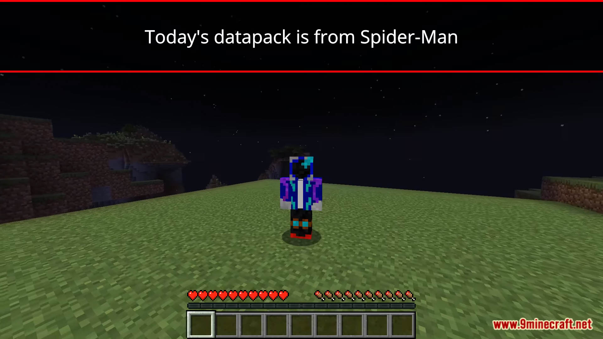 Spider Man Data Pack (1.20.6, 1.20.1) - Become Miles Morales in Minecraft 2