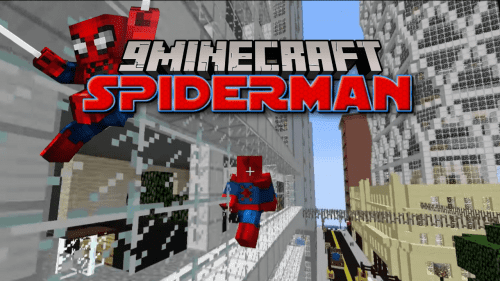 Spiderman in Vanilla Minecraft (1.21.1, 1.20.1) – Be A Hero of Your Own Thumbnail