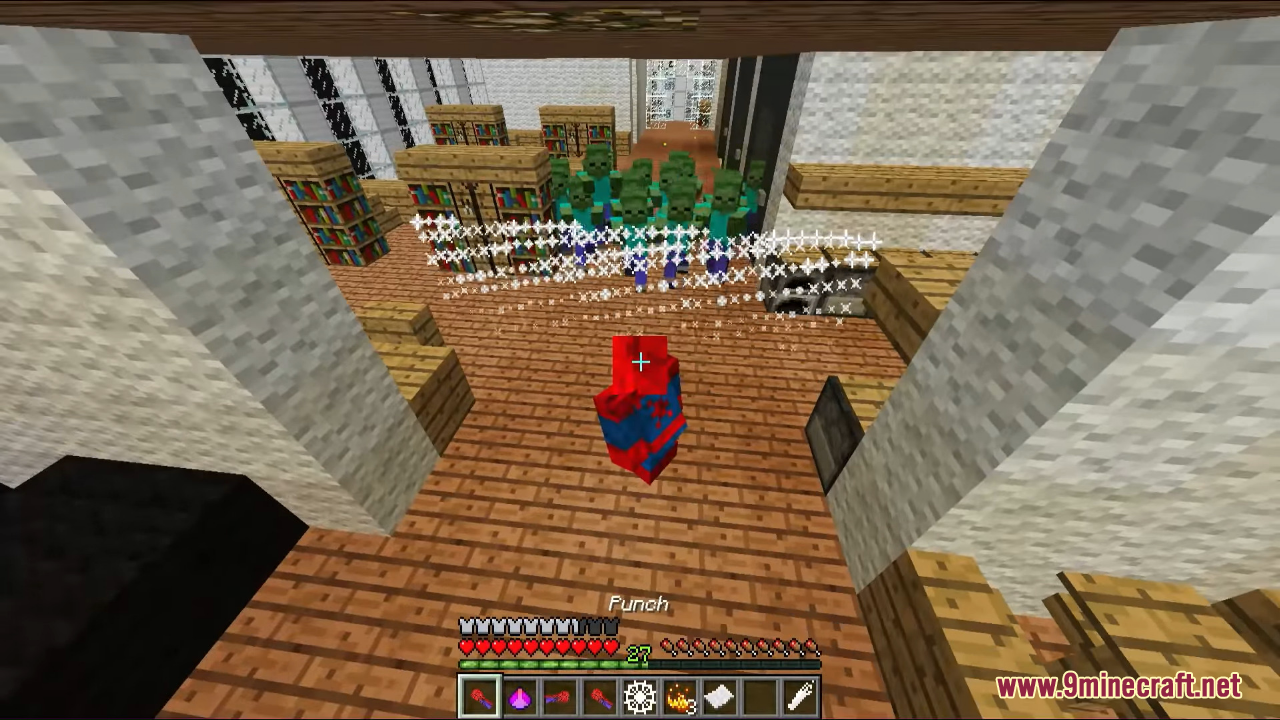 Spiderman in Vanilla Minecraft (1.21.1, 1.20.1) - Be A Hero of Your Own 9