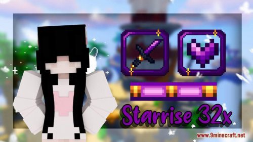 Starrise Texture Pack (1.8.9) – Bedwars PvP Pack, FPS Boost Thumbnail