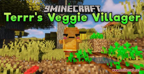 Terrr’s Veggie Villager Resource Pack (1.20.6, 1.20.1) – Texture Pack Thumbnail