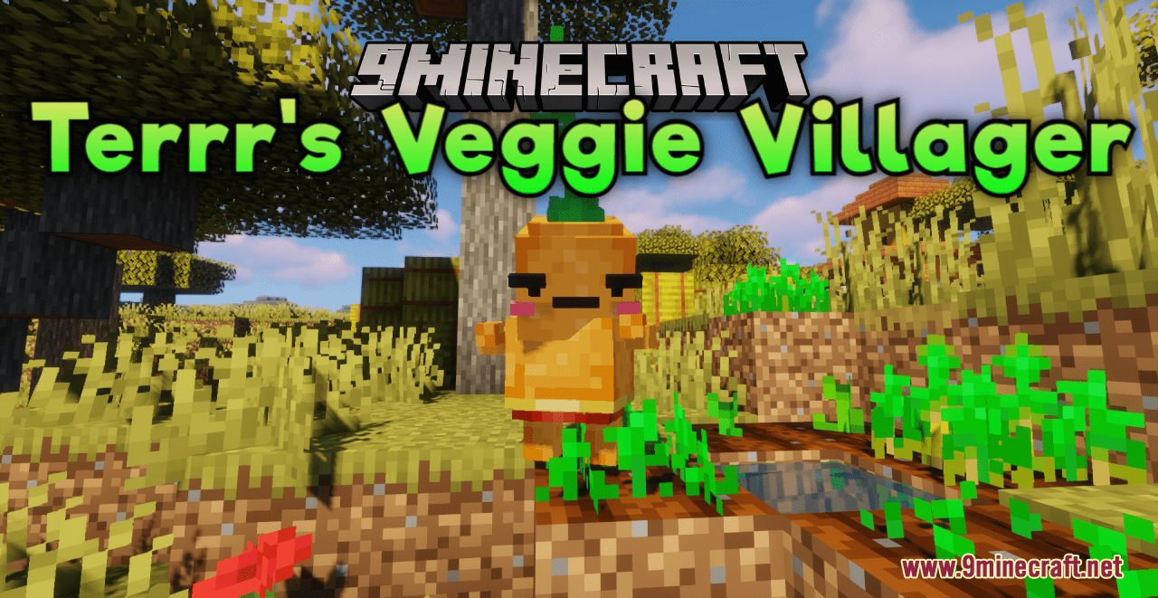 Terrr's Veggie Villager Resource Pack (1.20.6, 1.20.1) - Texture Pack 1