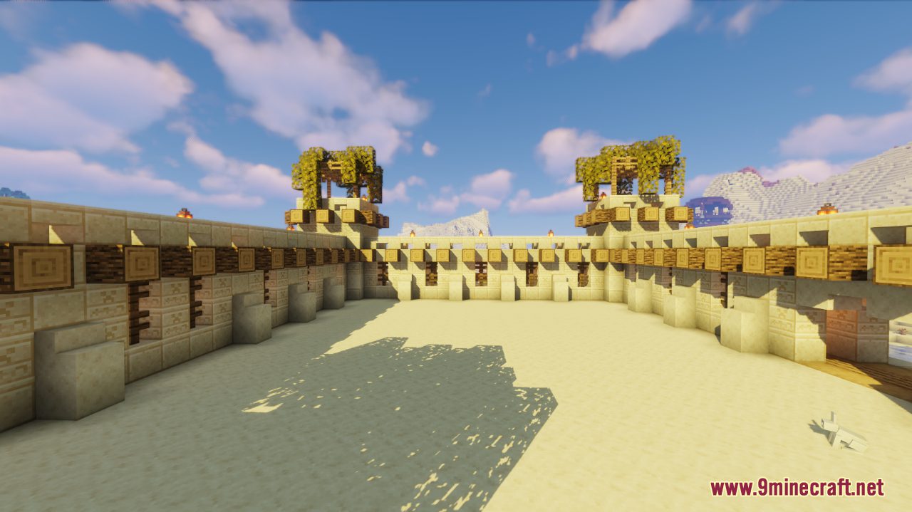 The Desert Fortress Map (1.21.1, 1.20.1) - The Flower in the Desert 4