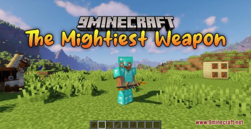 The Mightiest Weapon Resource Pack (1.20.6, 1.20.1) – Texture Pack Thumbnail