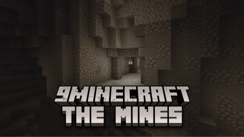 The Mines Map (1.21.1, 1.20.1) – Journey To The Badland Biome Thumbnail