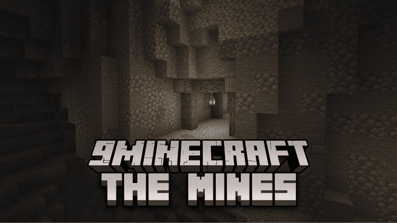 The Mines Map (1.21.1, 1.20.1) - Journey To The Badland Biome 1