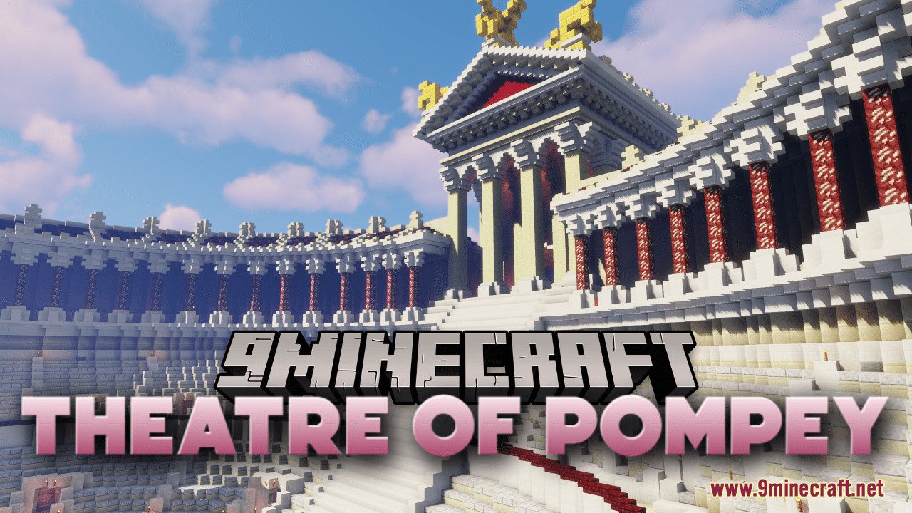 Theatre of Pompey Map (1.21.1, 1.20.1) - Roman Theater 1