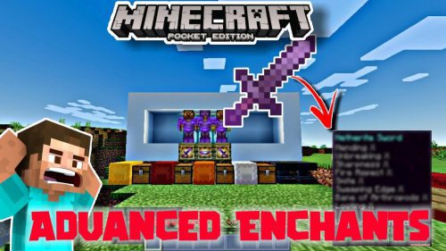 Advanced Enchants Addon (1.19) – MCPE/Bedrock Mod Thumbnail