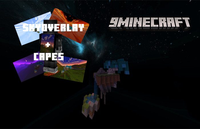 Skyoverlay & Capes Resource Pack (1.19) - MCPE/Bedrock 1