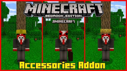 Accessories Addon (1.19) – MCPE/Bedrock Mod Thumbnail