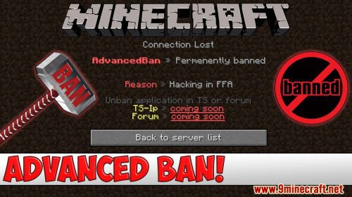 AdvancedBan Plugin (1.14.4, 1.13.2) – Bukkit, Spigot, Paper Thumbnail