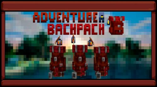 Adventurer Backpack Addon (1.19) – MCPE/Bedrock Mod Thumbnail