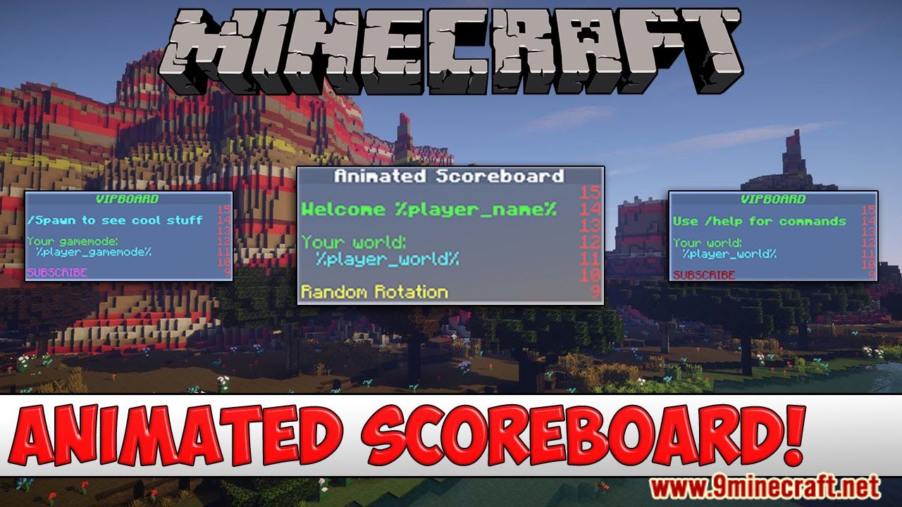 Animated Scoreboard Plugin (1.15.2, 1.14.4) – Bukkit, Spigot, Paper 1