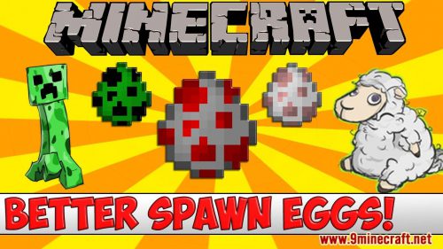 Better Spawn Eggs Plugin (1.16.5, 1.12.2) – Bukkit, Spigot, Paper Thumbnail