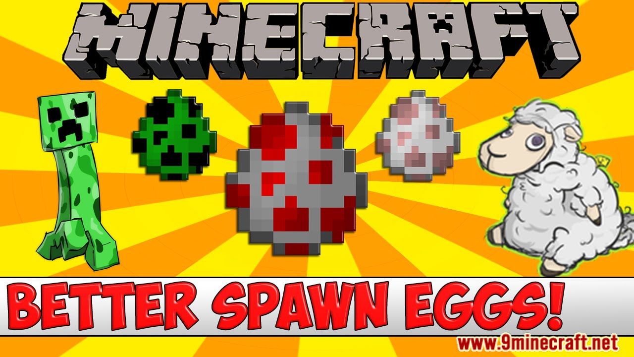 Better Spawn Eggs Plugin (1.16.5, 1.12.2) – Bukkit, Spigot, Paper 1