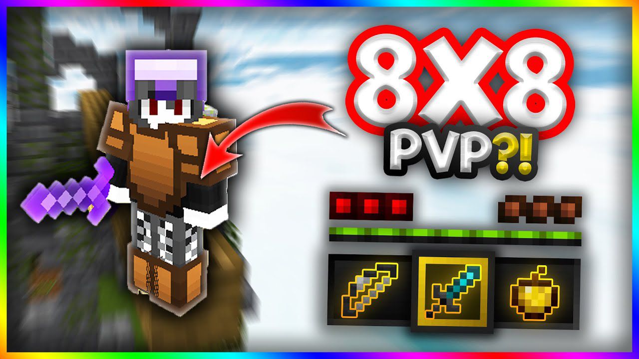 Dark Pixels Texture Pack (1.8.9) - 8x PvP Resource Pack 1