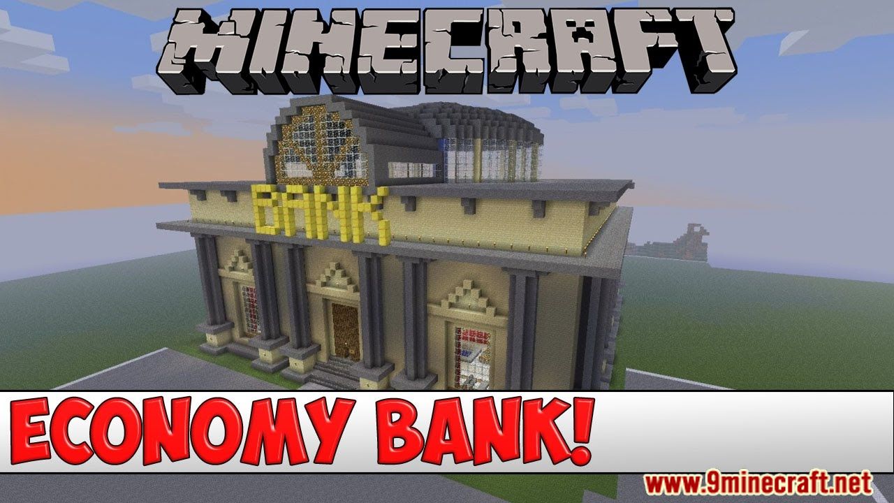 Economy Bank Plugin (1.16.5, 1.15.2) – Bukkit, Spigot, Paper 1