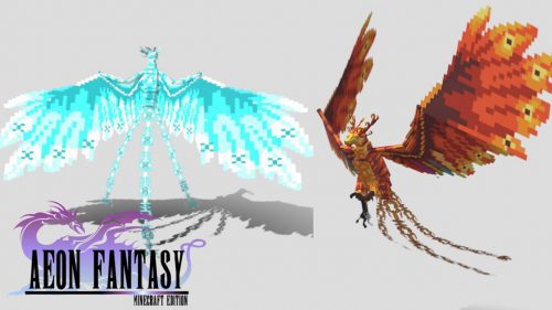 Final Fantasy Addon (1.19) – MCPE/Bedrock Aeon Fantasy Mod Thumbnail