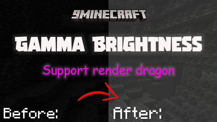 Gamma Brightness Resource Pack (1.19) - Support Render Dragon 1