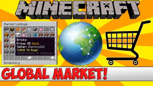 Global Market Plugin (1.12.2) – Bukkit, Spigot, Paper Thumbnail