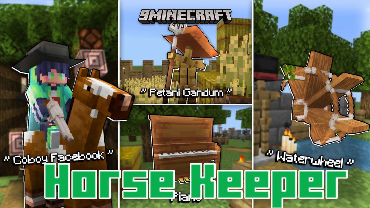 Horse Keeper Resource Pack (1.19) - Wild West Themed Texture 1