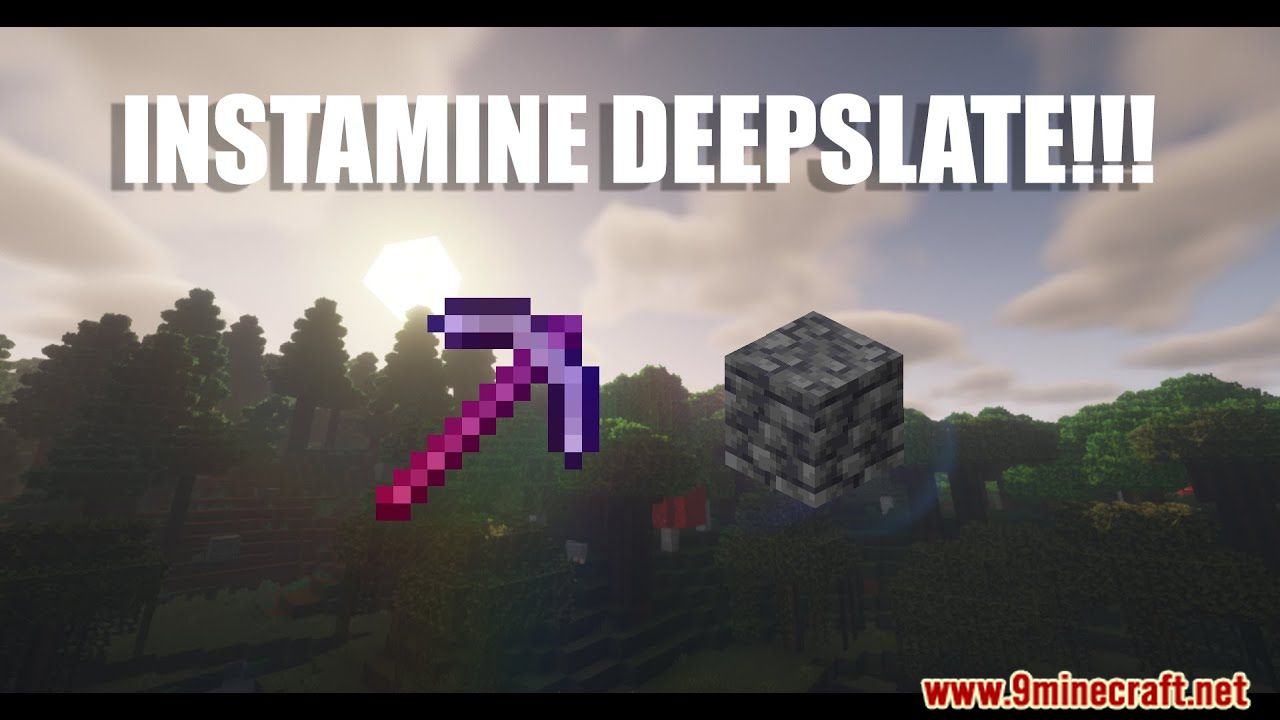 Insta Mine Deepslate Plugin (1.19, 1.18.2) – Bukkit, Spigot, Paper 1