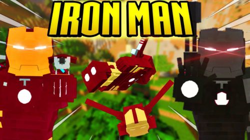 Iron Man Addon (1.20, 1.19) – MCPE/Bedrock Superhero Mod Thumbnail