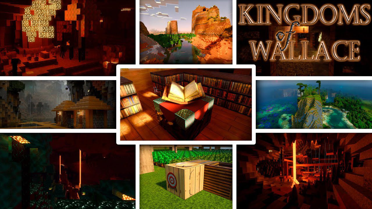 Kingdoms of Wallace RTX Texture Pack V10.1 (1.19) - Bedrock Edition 1