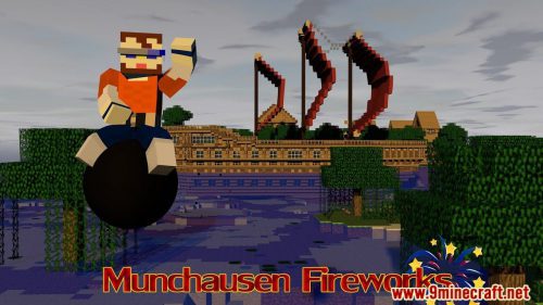 Munchausen Fireworks Plugin (1.12.2) – Bukkit, Spigot, Paper Thumbnail