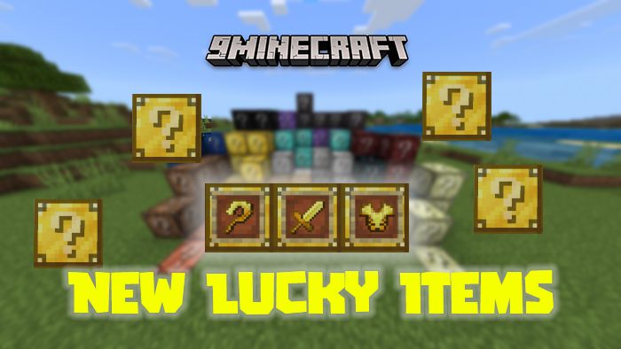 New Lucky Blocks Addon (1.19) - MCPE/Bedrock Mod 1