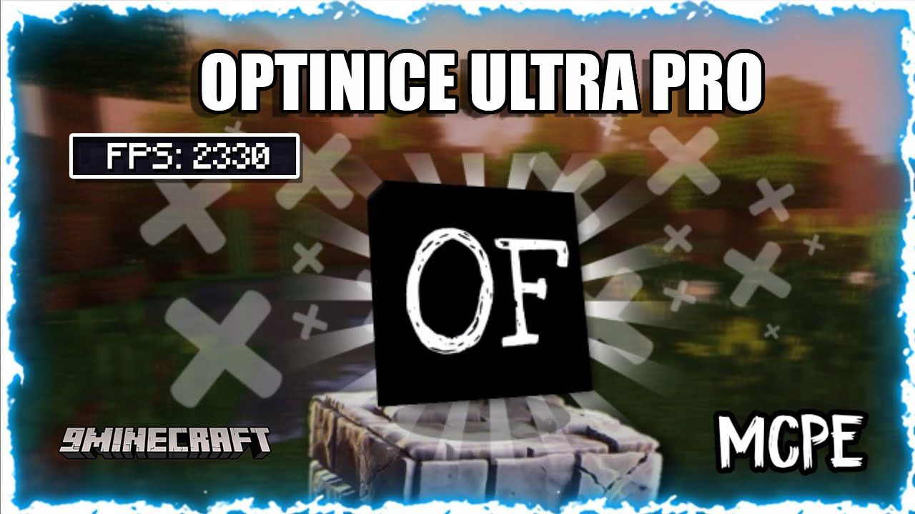 OptiNice Client Ultra Pro V4 (1.19) - FPS Boost for Bedrock Edition 1