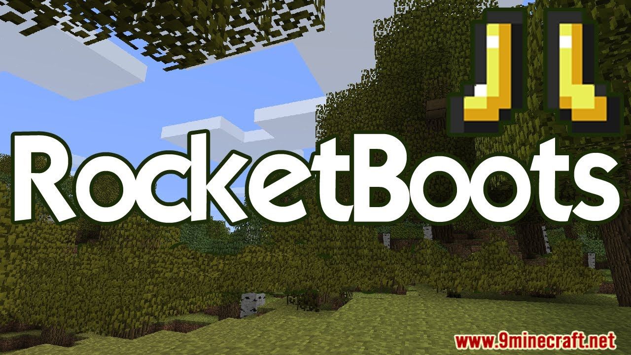 RocketBoots Plugin (1.18.2, 1.17.1) – Bukkit, Spigot, Paper 1