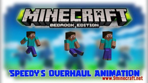 Speedy’s Overhaul Animation Pack (1.19, 1.18) – MCPE/Bedrock Thumbnail