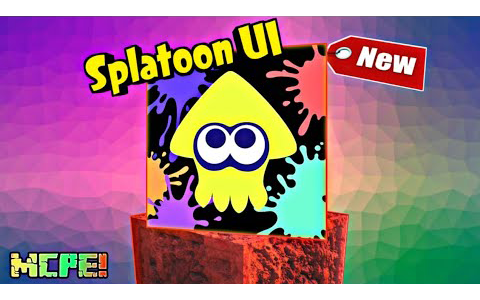 Splatoon UI Pack (1.19) – Splatoon in MCPE/Bedrock Thumbnail