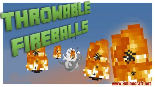 Throwable Fireballs Plugin (1.13.2, 1.12.2) – Bukkit, Spigot, Paper Thumbnail