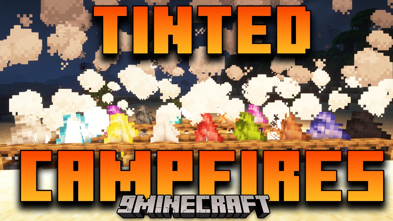 Tinted Campfires Mod (1.20.1, 1.19.4) - Change The Color Of The Campfire 1