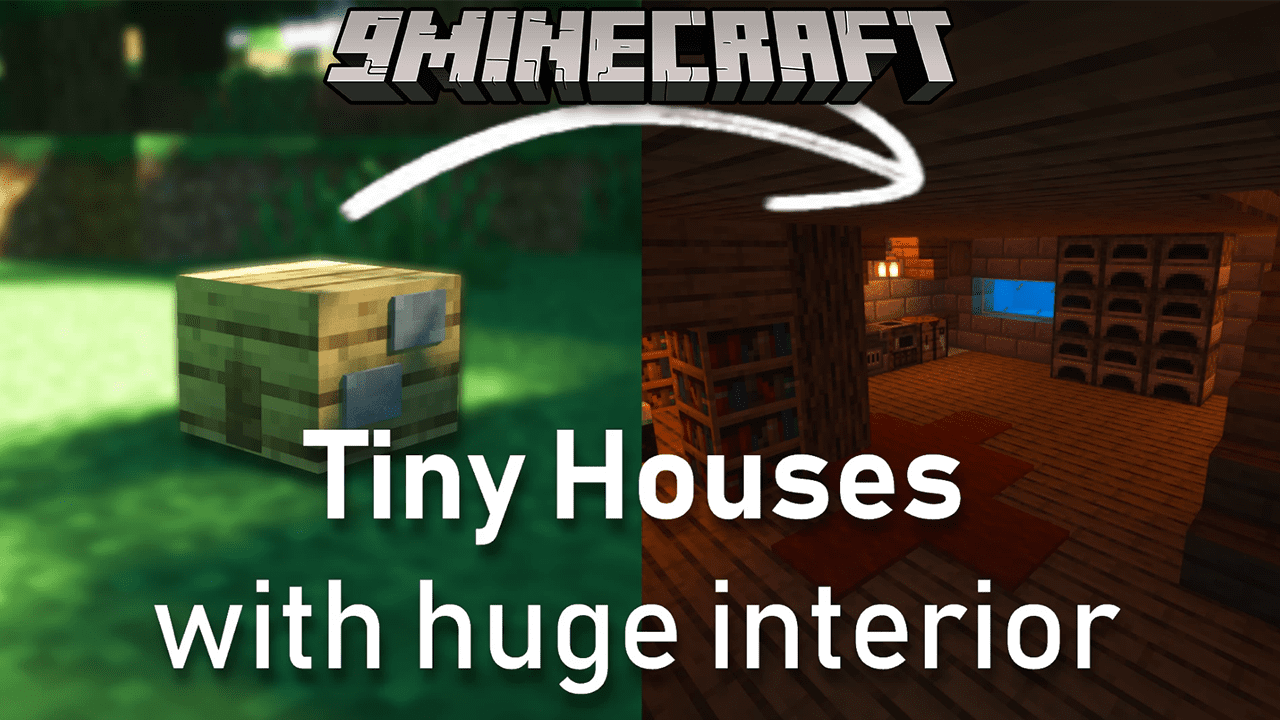 Tiny Houses Data Pack (1.19.3, 1.18.2) - Tiny Houses In Minecraft! 1