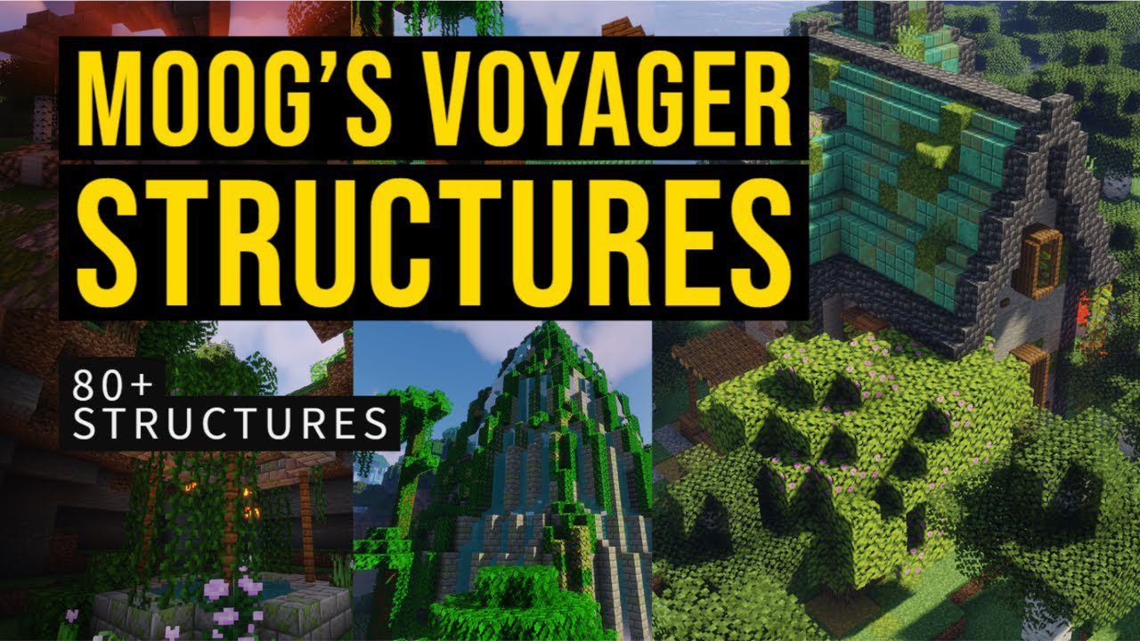 Voyager Structures Mod (1.20.2, 1.19.4) - Bringing the World to You 1