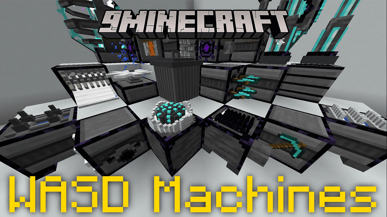 WASD Machines Data Pack (1.20.6, 1.20.1) - New Machines In Minecraft! 1