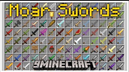 WASD Moar Swords Data Pack (1.20.2, 1.19.4) – More Sword In Minecraft! Thumbnail