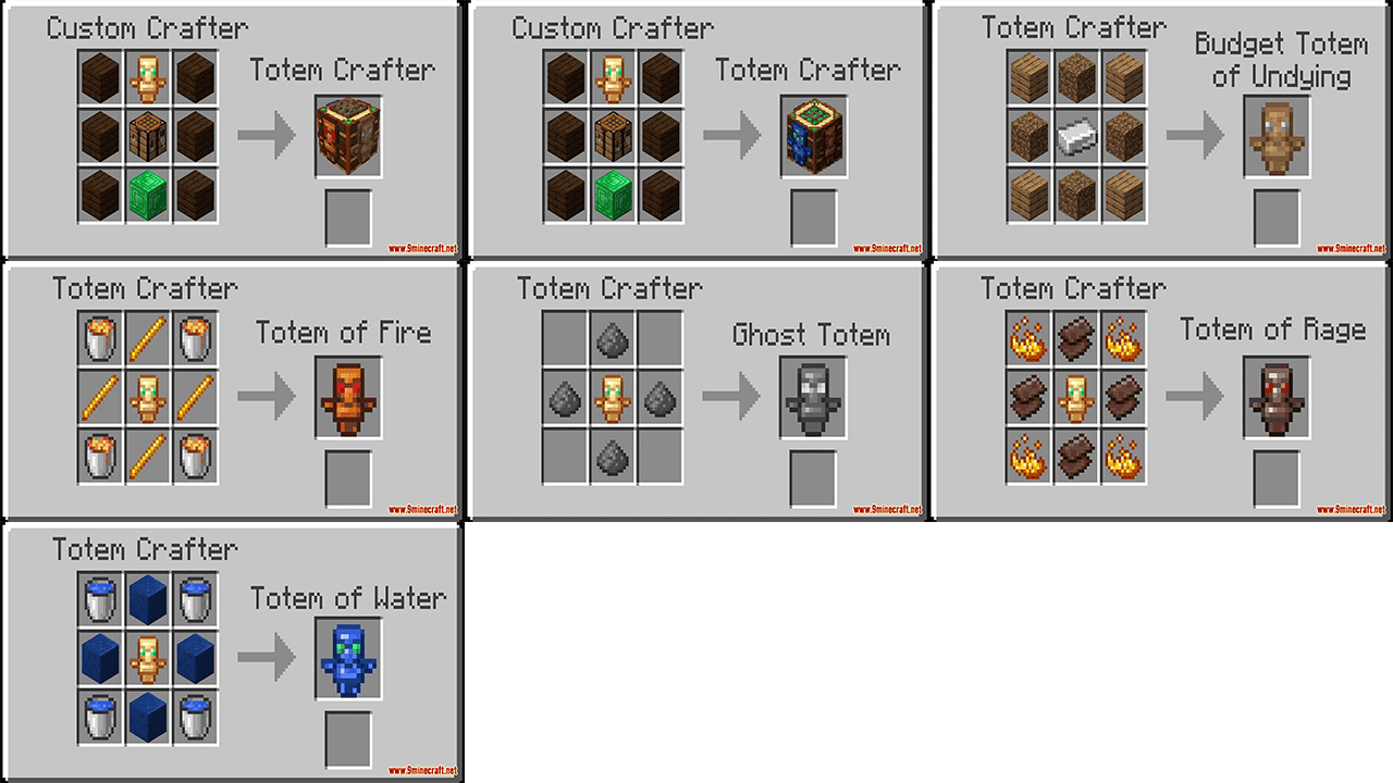 WASD Moar Totems Data Pack (1.20.2, 1.19.4) - More Totems! 13