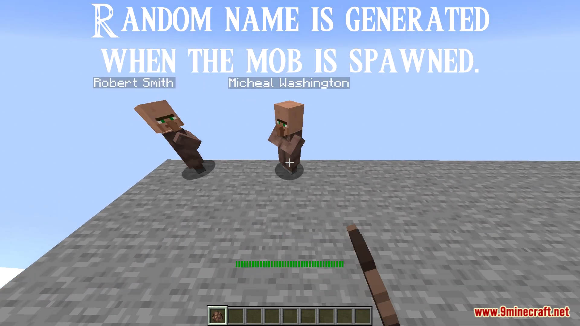 WASD Random Villager Names Data Pack (1.20.6, 1.20.1) - Villagers Have Names! 6