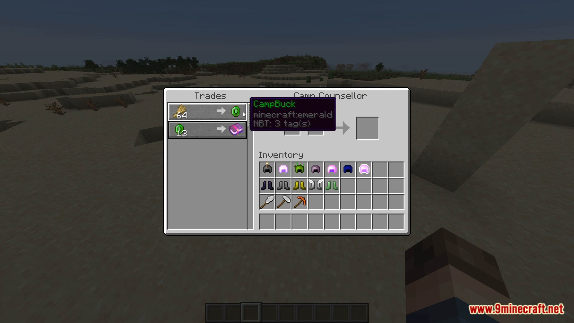 WASD Trader for CAMP Data Pack (1.20.6, 1.20.1) - CAMP Counselor In Minecraft 5